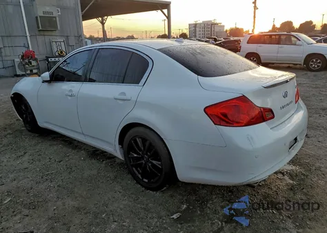 2012 Infiniti G37 Base из США, поврежденный, VIN JN1CV6AP5CM934474